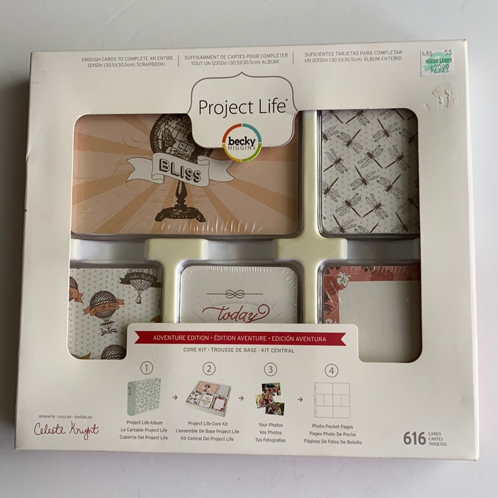 Project Life Core Kit Becky Higgins Adventure Edition Celeste Knight scrapbook